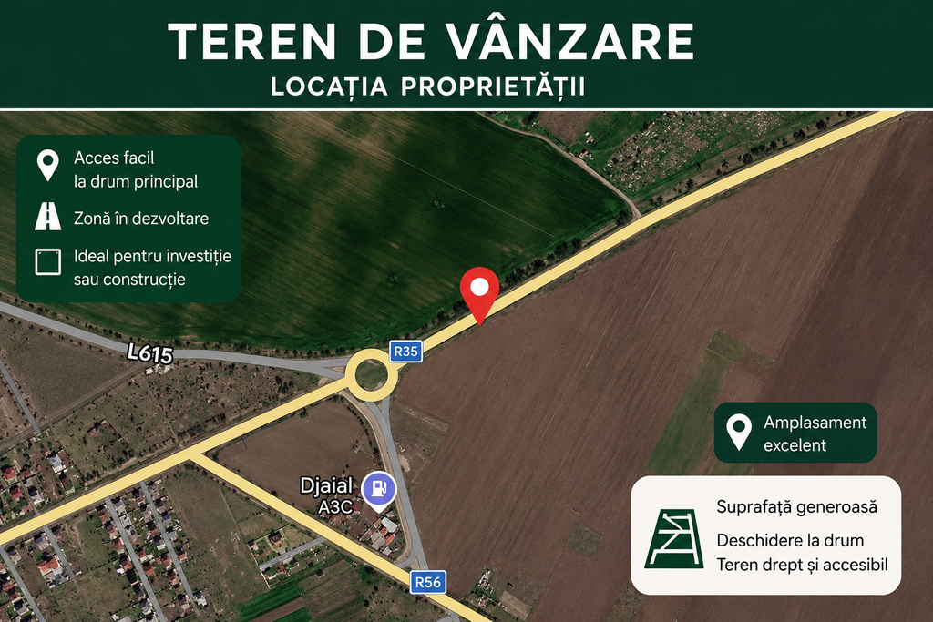Teren agricol 11 ari traseu R35 Cahul-Chisinau